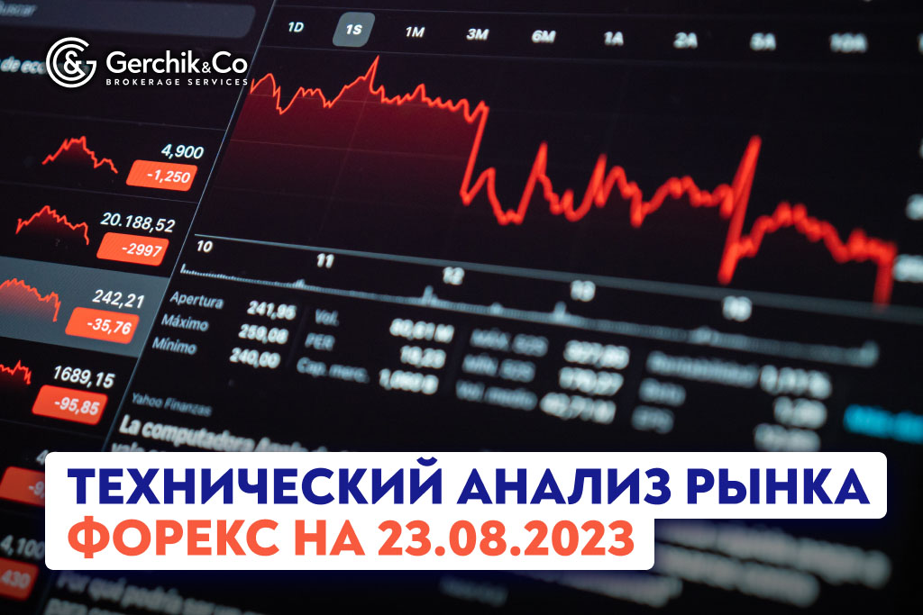 Технический анализ рынка FOREX на 23.08.2023