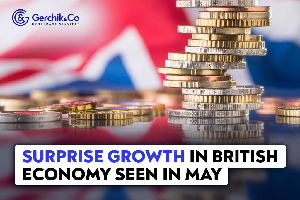 Surprise Growth in British Economy Seen in May 