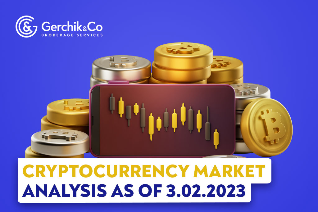Cryptocurrency Market Analysis as of 3.02.2023