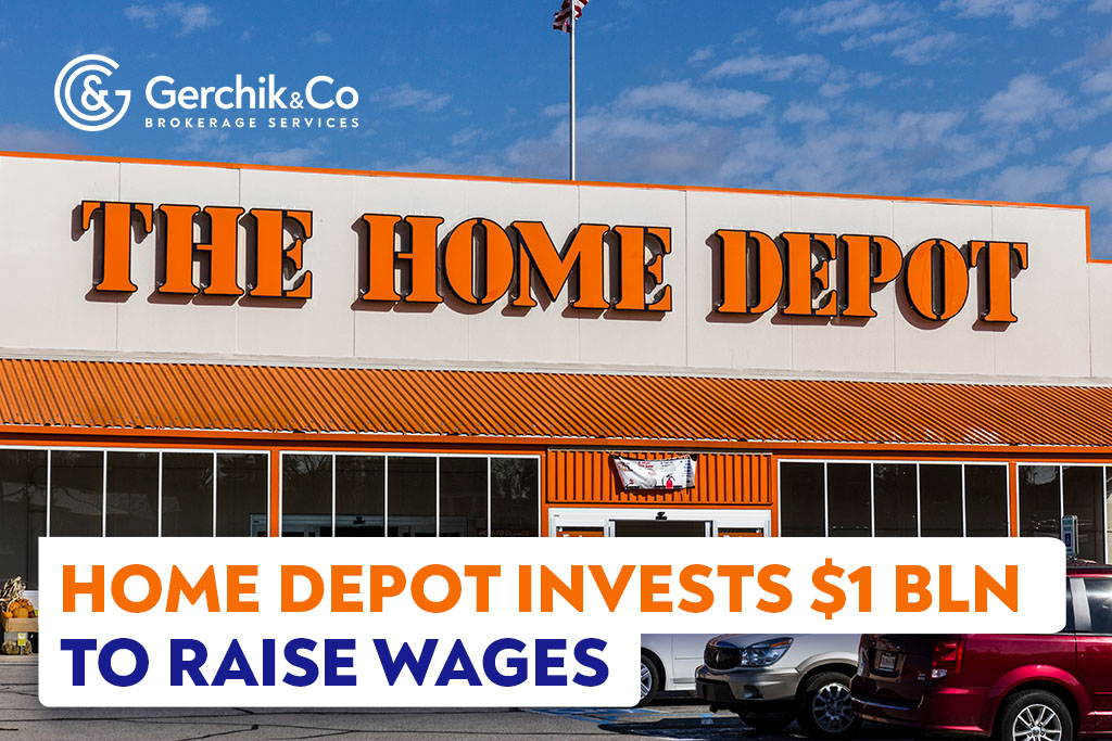 Home Depot Invests $1 Bln To Raise Wages