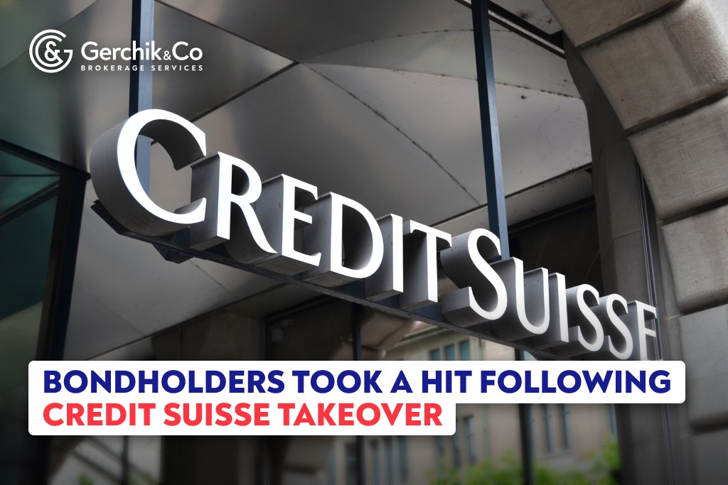 Bondholders Took A Hit Following Credit Suisse Takeover