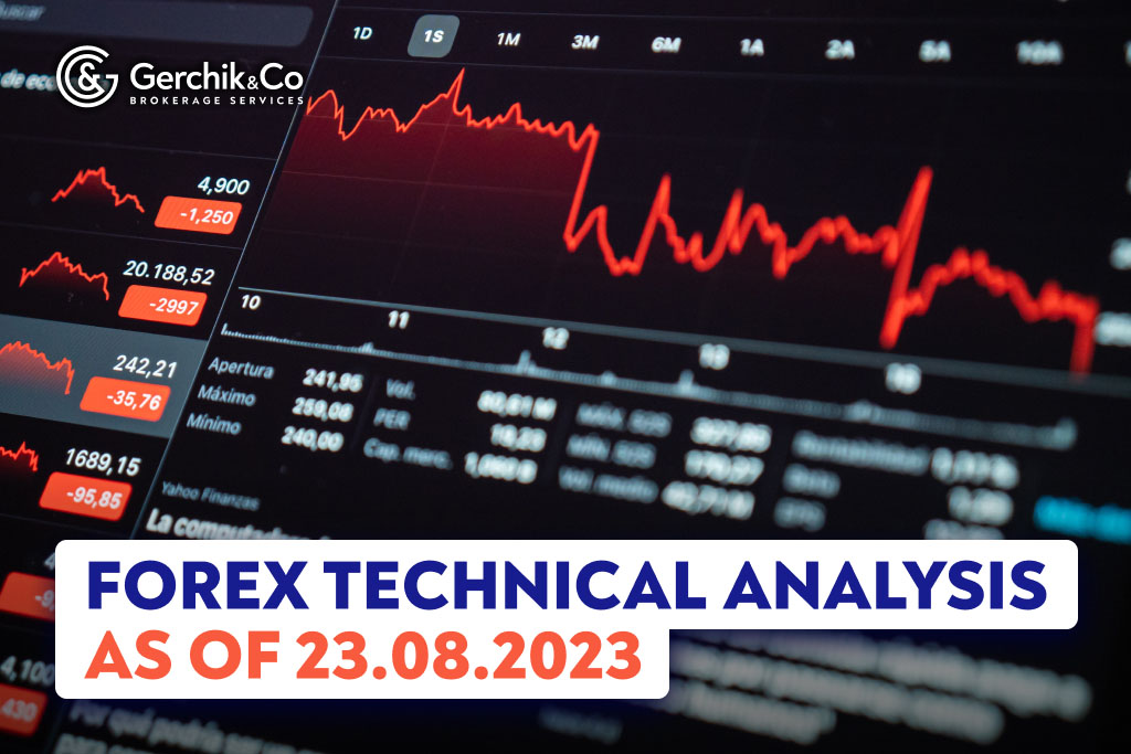 FOREX Technical Analysis as of 23.08.2023