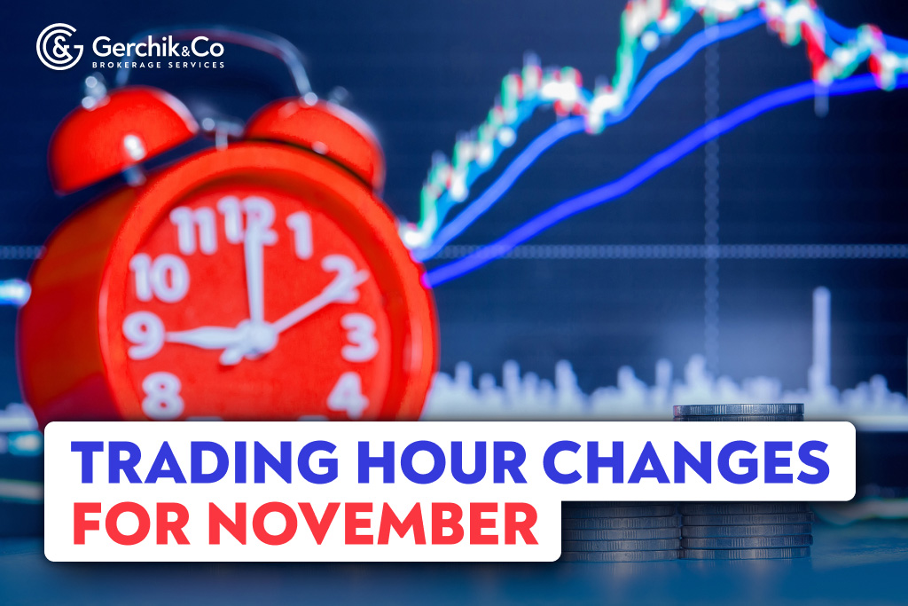 Changes in Trading Hours in November 2022