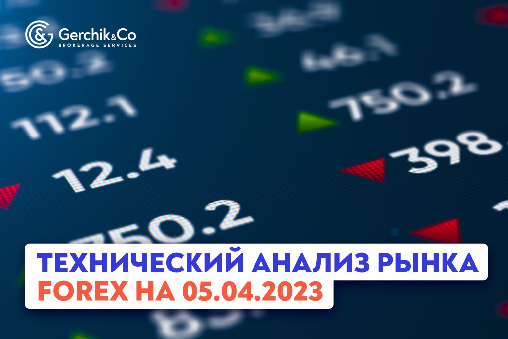 Технический анализ рынка FOREX на 05.04.2023 г.