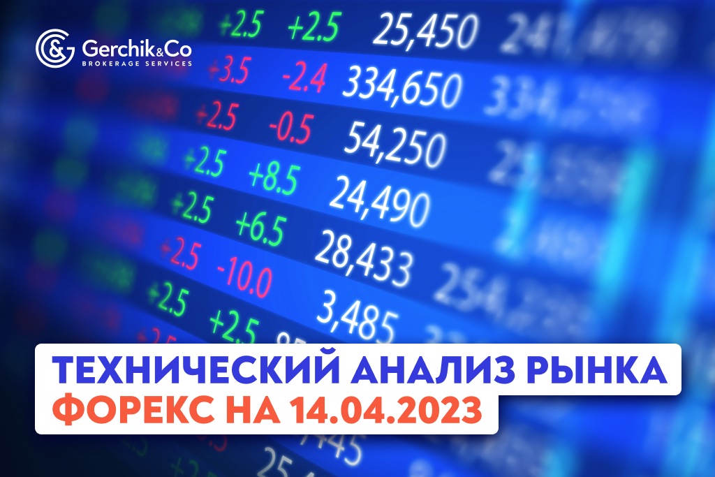 Технический анализ рынка FOREX на 14.04.2023 г.